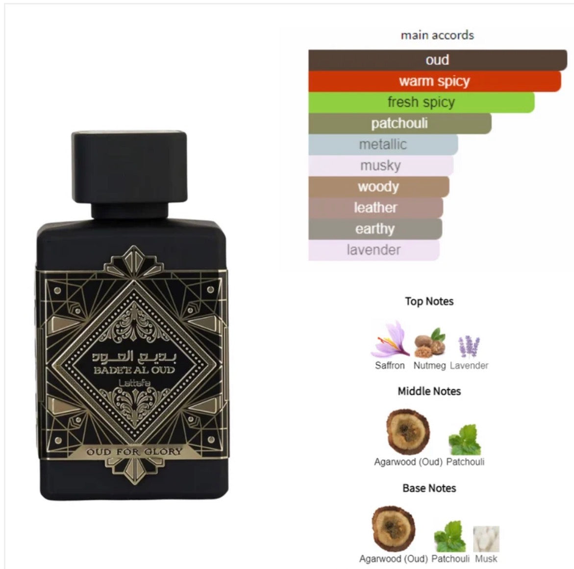 LATTAFA BADEE AL OUD AMETHYST EAU DE PARFUM