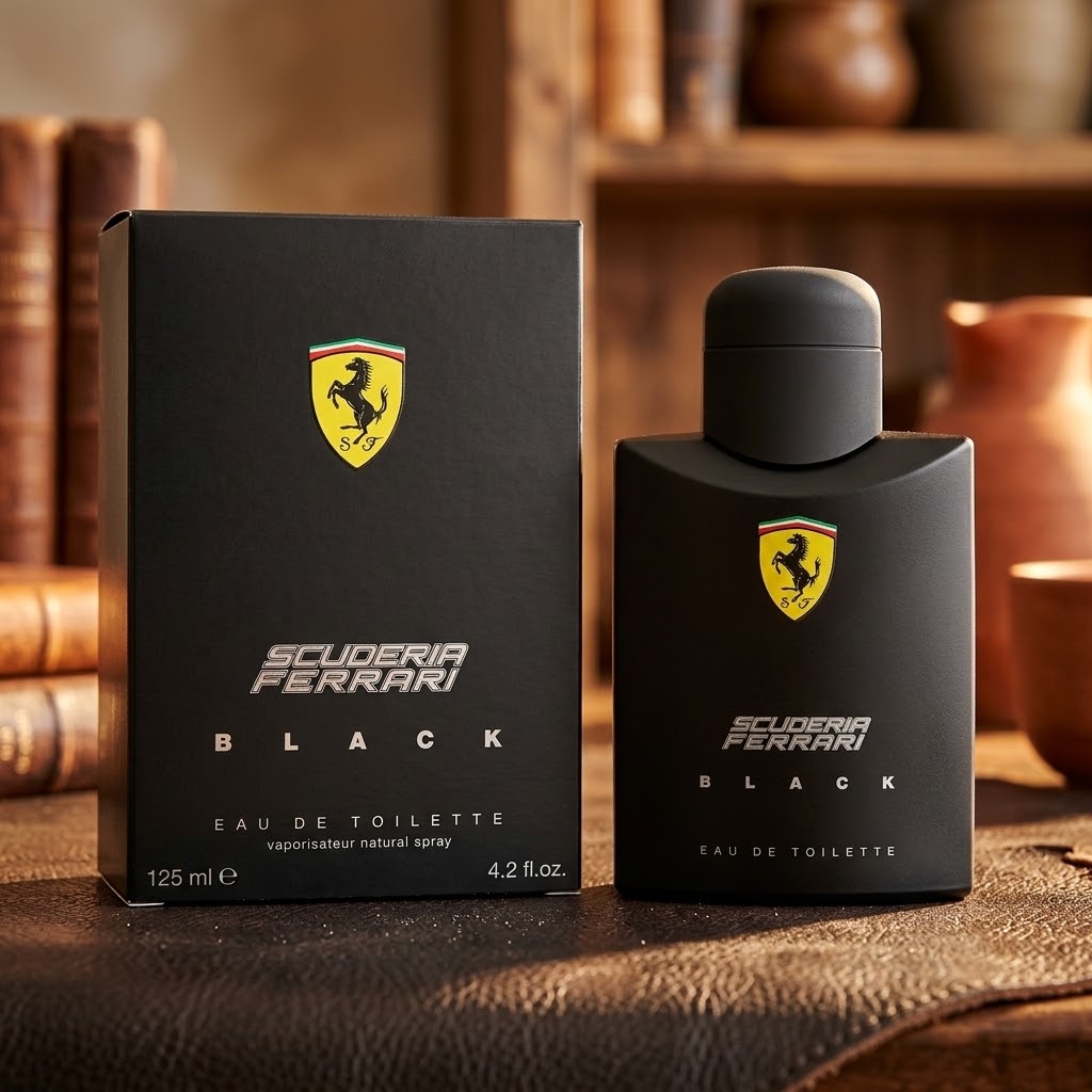Ferrari Black Eau de Toilette 125 ml (4.2 fl oz).