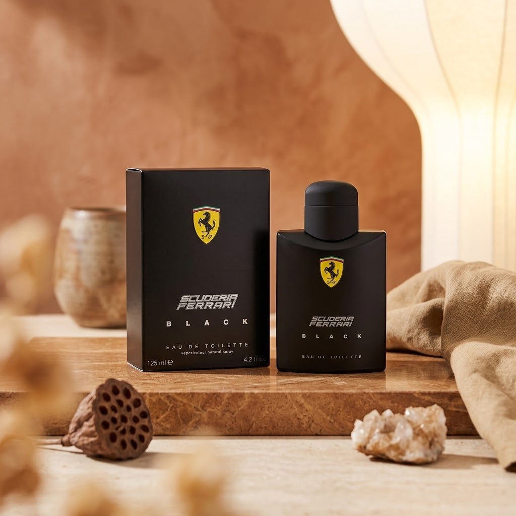 Ferrari Black Eau de Toilette 125 ml (4.2 fl oz).