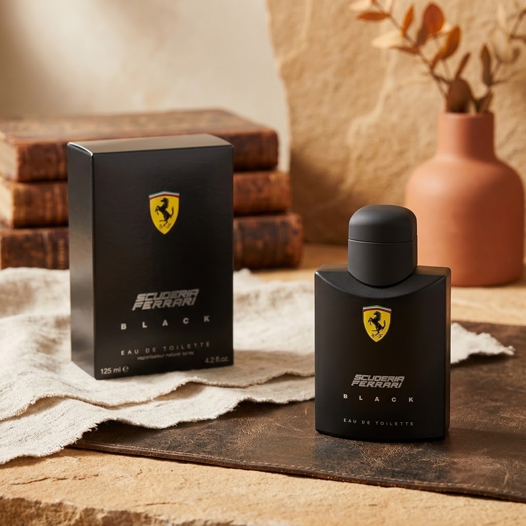 Ferrari Black Eau de Toilette 125 ml (4.2 fl oz).