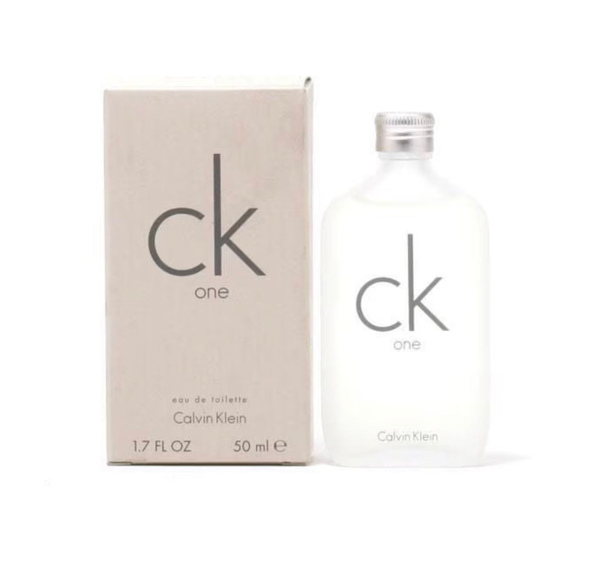 CK One By Calvin Klein Eau De Toilette Vaporisateur Pour (Unisexe) 50ml