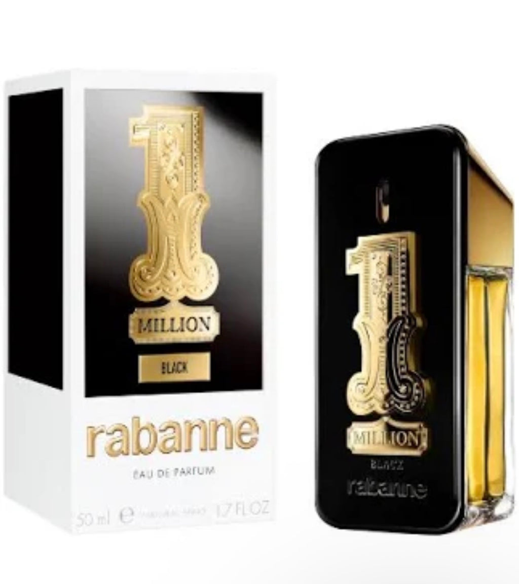 Paco Rabanne 1 Million Black EDP for Him 50ml / 1.7 Fl. oz