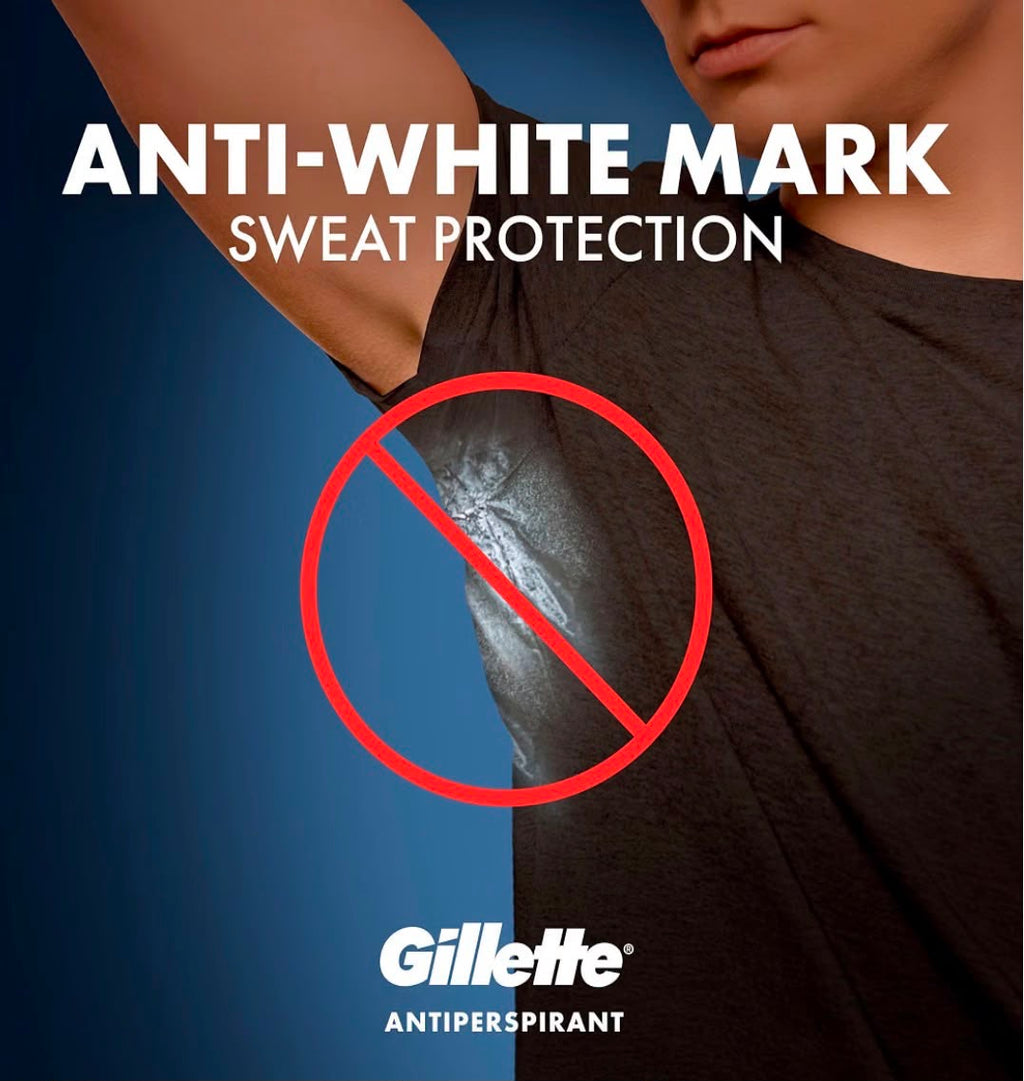 Gillette Skin Shield Freshwater Timber – Gel à raser transparent 108 g