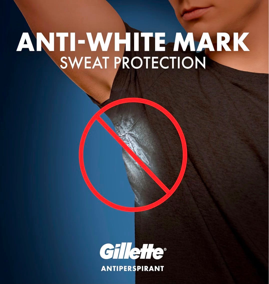 Gillette Skin Shield Freshwater Timber – Gel à raser transparent 108 g