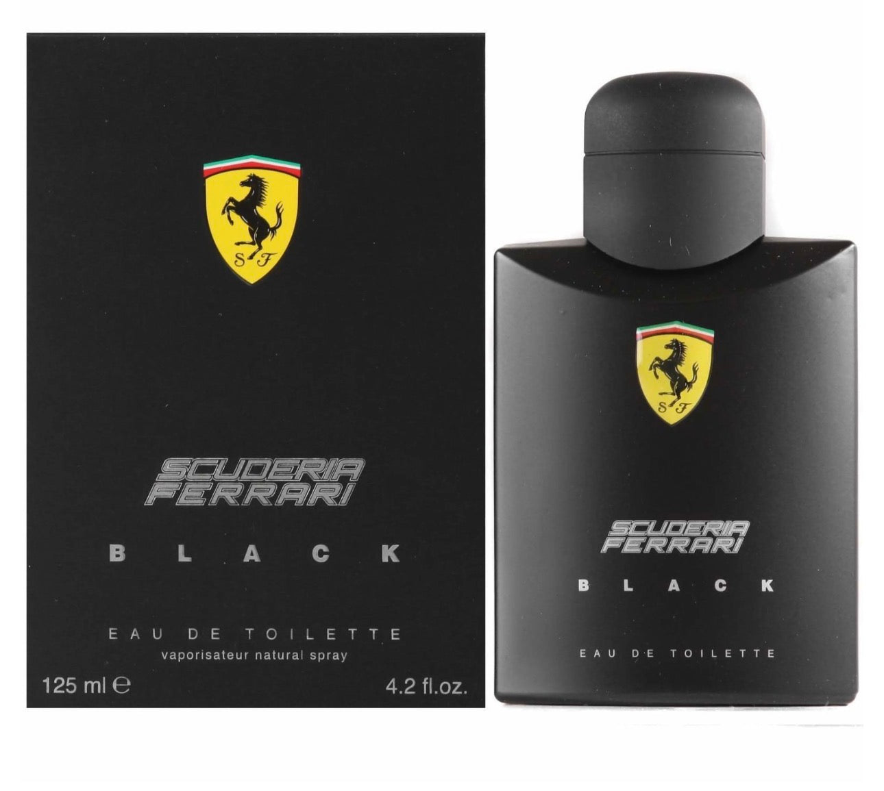 Ferrari Black Eau de Toilette 125 ml (4.2 fl oz).